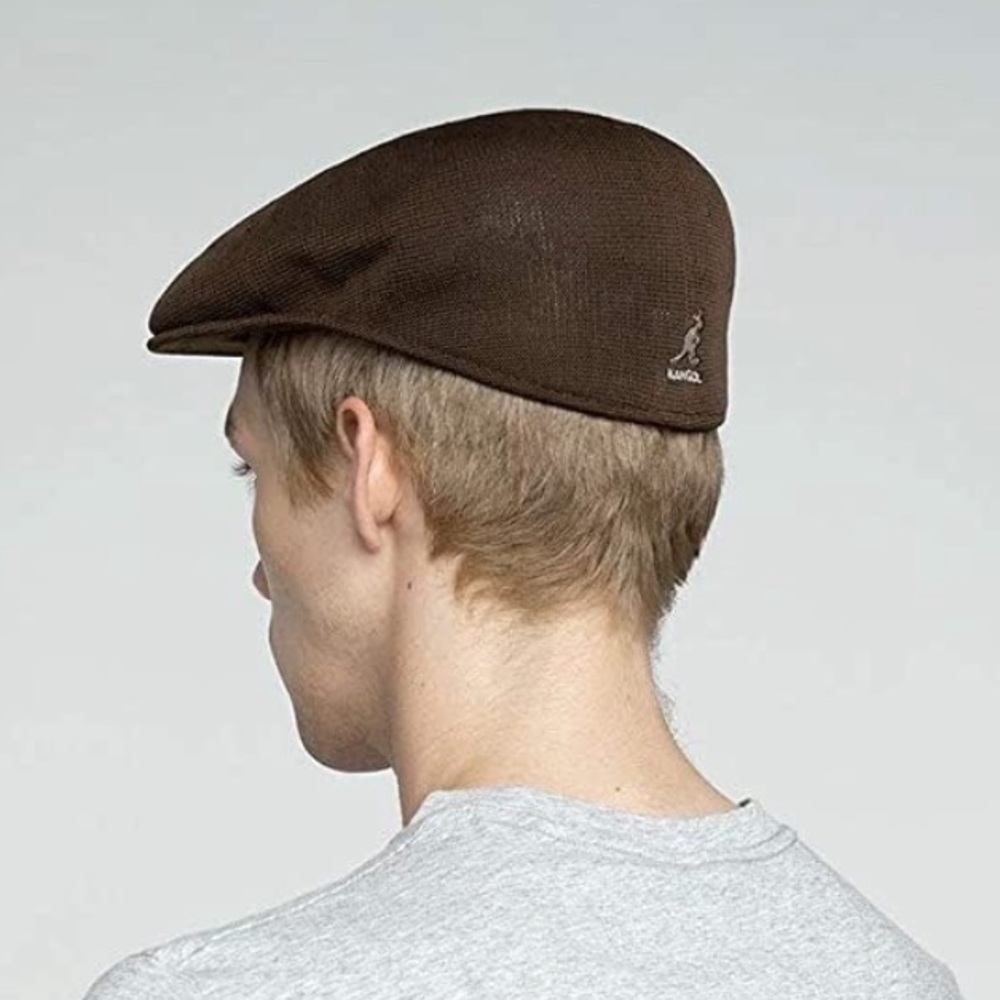 NEW Kangol Tropic Ventair 504 Brown Hat Cap
